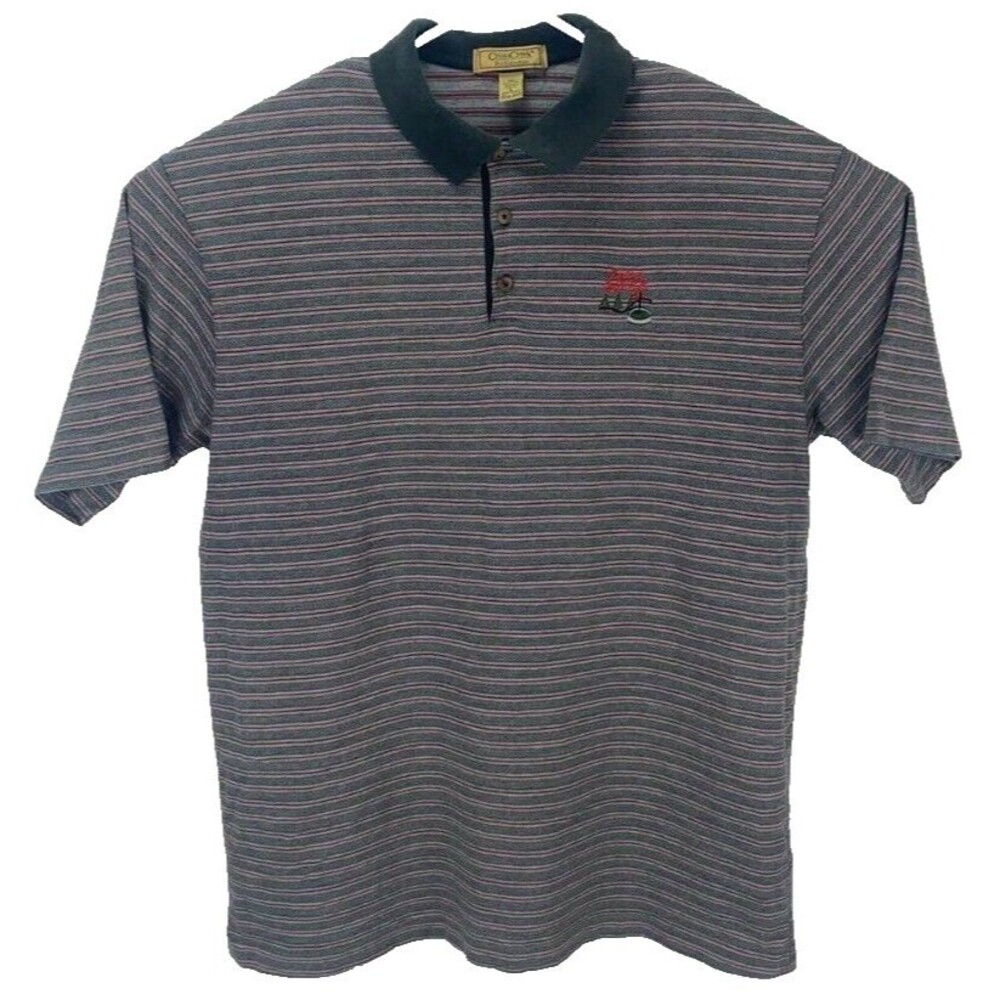 Cedar Hill C.C.  Cross Creek Short Sleeve  Polo Shirt Men's Size Large VTG USA